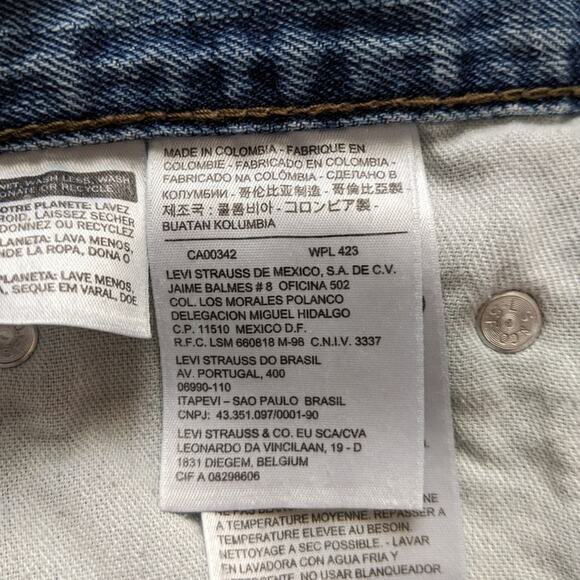 Levi's Men's 559 Jeans 34x32 Straight Leg 34W 32L - Picture 6 of 9